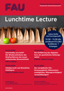 Zum Artikel "Lunchtime Lecture im Sommersemester 2024"