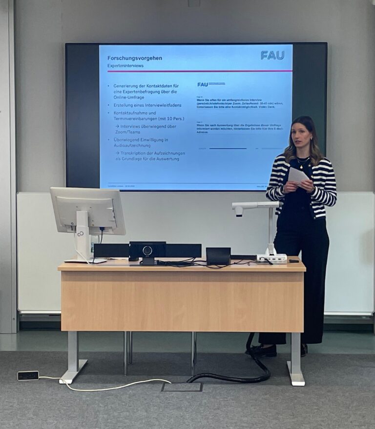 Erste Lunchtime Lecture im Sommersemester 2024