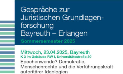 Zur Seite: Gespräche zur juristischen Grundlagenforschung