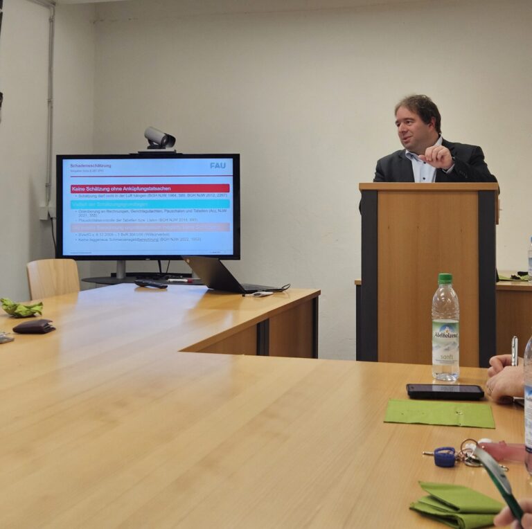 Lunchtime Lecture mit PD Dr. Martin Zwickel